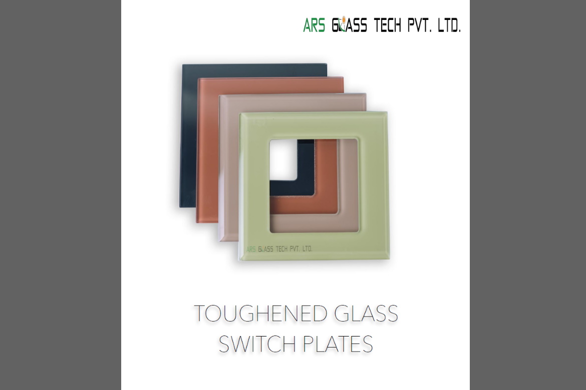 Ars Toughened Glass Switch Plates